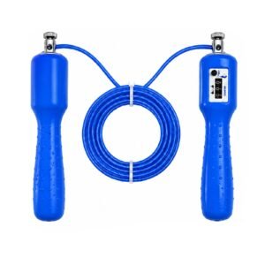 Jump Rope with Counter, Adjustable Skipping Rope for Adults & Kids, Non-Slip Foam Handles, Speed Rope for Cardio Training, Fitness, Weight Loss, Home Workout & Exercise